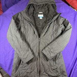 Colombia women's fleece lined Medium Black Jacket